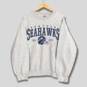 Vintage Seattle Seahawks Football Sweatshirt, Retro NFL Seattle Seahawks Shirt